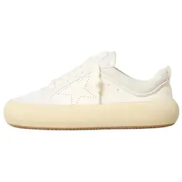 Golden Goose Низкие кроссовки для скейтбординга Space Star, белые, мужские gmf00807.f007094.10359