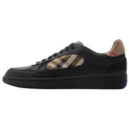 Burberry Низкие мужские кроссовки для скейтбординга, черные 81086501 | original shoe box included