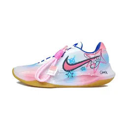 Nike Баскетбольные кроссовки Precision 6 с амортизацией и противоскользящей подошвой, мужские, розово-синие hv1796-141(team240-星幻霓虹） | pink blue