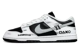 Nike Кроссовки для скейтбординга Dunk Anti-Slip, износостойкие, низкие, мужские, белые, черные ib4620-141(team65-反转熊猫男款) | white black