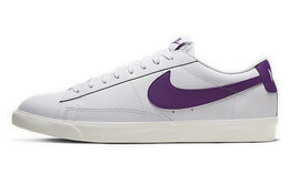 Кроссовки Nike Blazer Low Leather White Purple ci6377-103