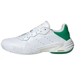 Adidas Теннисные кроссовки Barricade 13 с противоскользящим покрытием, износостойкие, низкие, мужские, белые, зеленые jp7237 | white green