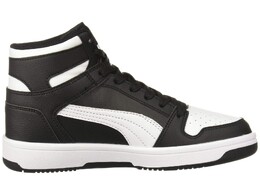 Кроссовки Puma Kids Rebound Layup Synthetic Leather (Big Kid) 9735792 | puma black/puma white