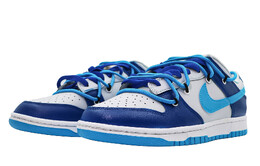 Мужские кроссовки для скейтбординга Nike Dunk, Gray/Blue dv0831-001(team48-深海) | gray/blue