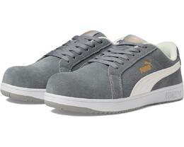 Кроссовки Puma Safety Iconic Suede Low ASTM SD, цвет Grey/White 9806436 | grey/white