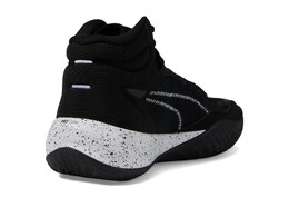 Кроссовки Puma Kids Playmaker Pro Mid Splatter (Big Kid) 9890343 | puma black/puma white