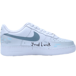 Мужские кроссовки для скейтбординга Nike Air Force 1, White cw2288-111(team130-vam幸运大象) | white