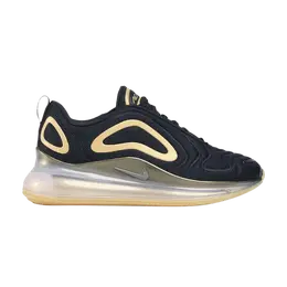 Кроссовки Nike Air Max 720 'Black Metallic Gold', черный cj0585 002 | black/metallic gold