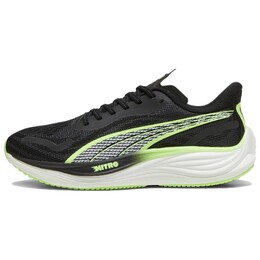 Кроссовки Velocity Nitro 3 мужские с низким верхом, черные/зеленые Puma 377748-14 | black/green