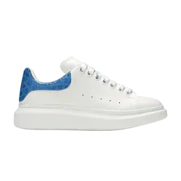 Кроссовки Alexander McQueen Alexander McQueen Oversized Sneaker 'Ultramarine Crocodile', белый 625162 whyb8 9407 | white/ultramarine
