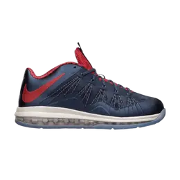 Кроссовки Nike Air Max LeBron 10 Low 'USA', синий 579765 400 | squadron blue/sunburst-shaded blue