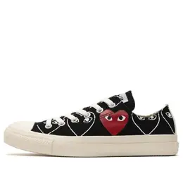 Кроссовки Converse x COMME des GARCONS PLAY Chuck 70 Low Heart Print 'Black Red' 1cl706