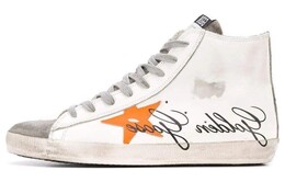 Кроссовки Golden Goose Skateboarding Shoes Men High-top White, белый g36ms591.c64 | white