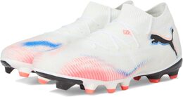 Кроссовки Puma Future 8 Match Firm, Artificial Ground Soccer Cleats, цвет White/Black/Glowing Red 9991215 | white/black/glowing red