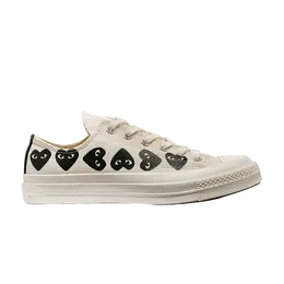 Кроссовки Converse Comme des Garçons PLAY x Chuck 70 Low 'Multi Heart - Beige', кремовый az k126 051 2 | beige