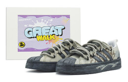 Кроссовки Adidas neo Streetcheck Skateboarding Shoes Men Low-top Green/gray, хаки gw5488(team322-男款城市足迹) | khaki