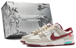 Nike Dunk Skateboard Мужские низкие кроссовки Белый Красный dd1391-601(teamh-男款酣春s-box) | white red