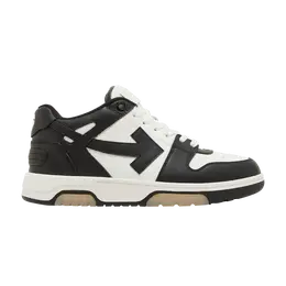 Кроссовки Off-White Off-White Out of Office 'Black White', черный omia189c99lea001 1004 | black/white