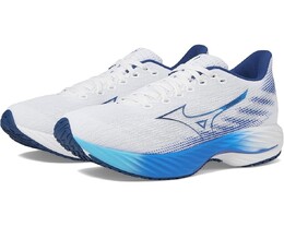 Кроссовки Mizuno Wave Rider 28, цвет White/Estate Blue 9974550 | white/estate blue