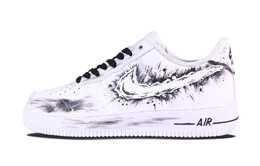 Мужские кроссовки для скейтбординга Nike Air Force 1, White cw2288-111(team58-反相毒液) | white