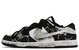 Nike Кроссовки для скейтбординга Dunk Slip с защитой от скольжения и износа, мужские, черно-белые dd1391-100(teama-破碎) | black white