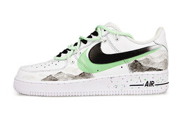 Кроссовки Nike Air Force 1 Skateboard Shoes Men Low-Top White/Green Black cw2288-111