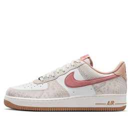 Кроссовки air force 1 low 'canyon rust snakeskin' Nike, белый hf2898-100 | summit white/canyon rust/sail