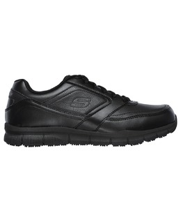 Кроссовки Skechers Men's Work Relaxed Fit Nampa Slip Resistant Work Casual From Finish Line, черный (Размер 39 RU) 11996775 | black | cdek_stock