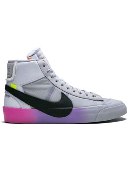 Кроссовки Nike x Off White X Serena Williams Blazer Studio Mid, серый (размер RU 39,5) aa3832002 | cdek_stock