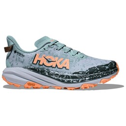Женские кроссовки Speedgoat 6 GTX для бега по пересеченной местности Hoka, мультиколор 123-1668 | jade / ash grey
