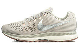 Кроссовки Pegasus 34 женские с низким верхом серые/белые Nike 880560-004