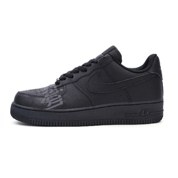 Nike Air Force 1 Антискользящие Износостойкие Низкие Кроссовки для Скейтбординга Унисекс Черный Серебристый cw2288-001(team314-反光涂鸦） | black