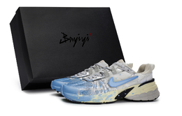 Nike V2K Run Антискользящие Износостойкие Низкие Беговые Кроссовки Женские Серебристо-голубые fd0736-100(team80-v2k冲浪现场sbox) | silver blue