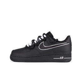Nike Air Force 1 Cool Black Противоскользящие устойчивые к истиранию низкие кроссовки для скейтбординга унисекс черные cw2288-001(team619-酷黑) | black