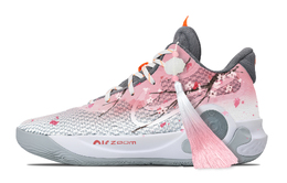 Nike KD Trey 5 IX Амортизирующие износостойкие баскетбольные кроссовки мид-топ унисекс серо-розовые cw3402-011(team529-男女同款桃之夭夭) | gray pink