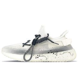 Yeezy Boost 350 V2 Дышащие Легкие Низкие Повседневные Кроссовки Unisex Белый Серый Adidas hq6316(team373-云雾) | white gray