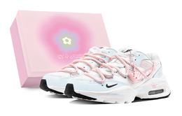 Nike Air Max Fusion Противоскользящие Износостойкие Низкие Беговые Кроссовки Женские Синий Розовый cj1671-100(team88-草莓奶油s-box) | blue pink