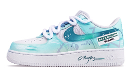 Кроссовки Nike Air Force 1 Low-Top Skateboard Unisex бирюзовый hf0729-001（team215-森之境） | teal