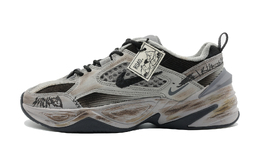Nike M2K Tekno Грязная Дорога Противоскользящие Износостойкие Низкие Массивные Кроссовки Унисекс Серые bv0074-001(team292-泥泞之路) | gray
