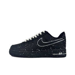 Nike Air Force 1 Нескользящие Износостойкие Низкие Кроссовки для Скейтбординга Унисекс Черные cw2288-001(team619-黑武士满天星) | black