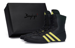 Adidas Box Hog 2.0 811 Manufacture Galaxy Travel Yellow Противоскользящие износостойкие высокие кроссовки для тренировок Унисекс Чёрный fx0561(team80-男女同款银河漫游黄s-box) | black