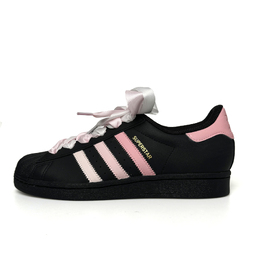SUPERSTAR Противоскользящие Кроссовки Низкие Унисекс Черные Розовые Adidas, Персиковый eg4959（team531-气泡蜜桃） | peach