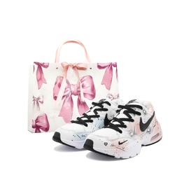 Nike Air Max Fusion противоскользящие износостойкие низкие кроссовки для бега женские красные синие cj1671-100（team403-女款小确幸-box） | red blue