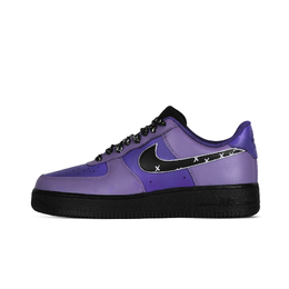 Nike Air Force 1 Dream Entry Coverage Износостойкие Низкие Кроссовки для Скейтбординга Унисекс Черный Фиолетовый cw2288-001(team368-男女款入梦) | black purple