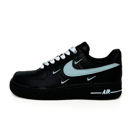 Женские синие противоскользящие скейтерские кроссовки Nike Air Force 1 Low-Top, голубой hq1180-001（team531-baby蓝） | light blue