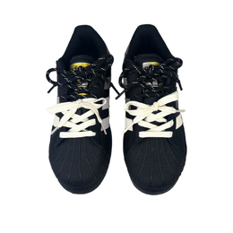 Adidas SUPERSTAR XLG Антискользящие износостойкие низкие кроссовки для скейтбординга унисекс черный серый ig9777(team40-水泥灰) | black