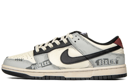 Nike Dunk Hobo Planets Противоскользящие Износостойкие Низкие Кроссовки для Скейтбординга Унисекс Серые dd1391-100(team300-流浪行星) | gray