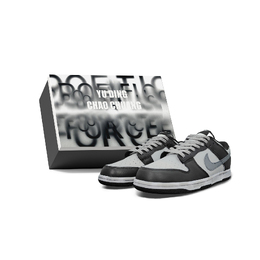 Nike Dunk Противоскользящие и износостойкие легкие низкие кроссовки для скейтбординга унисекс черный серый dd1391-100(team501-月球灰s-box) | black