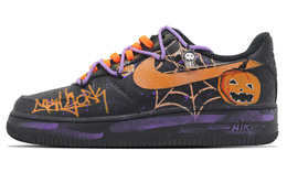 Nike Air Force 1 Surprise Pumpkin Износостойкие противоскользящие низкие кроссовки для скейтбординга Унисекс черный фиолетовый cw2288-001(team138-惊喜南瓜) | black