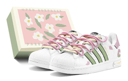 Adidas Кроссовки Unisex Low Top Зелёные Розовые eg4958(teams2-蝴蝶花园s-box) | pink
